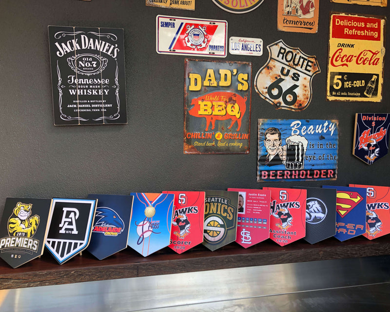 Sports Shields | Any Sport, Team, or Club