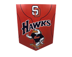 SDBC Hawks Wall Shield
