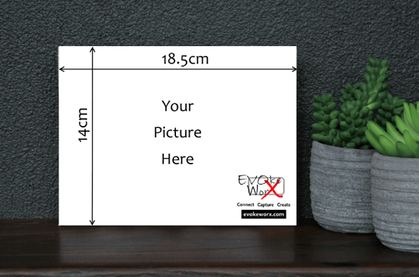 CUSTOM PHOTO BLOCK | 6x8 INCHES (LANDSCAPE ORIENTATION)