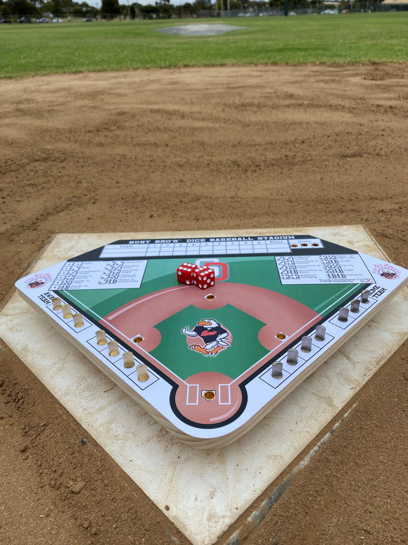 Bunt Bros' Dice Baseball Game - Personalised Edition