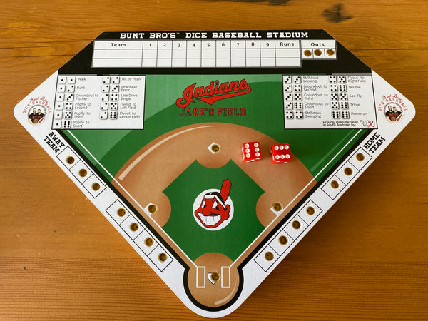 Bunt Bros' Dice Baseball Game - Personalised Edition