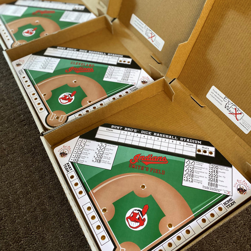 Bunt Bros' Dice Baseball Game - Personalised Edition