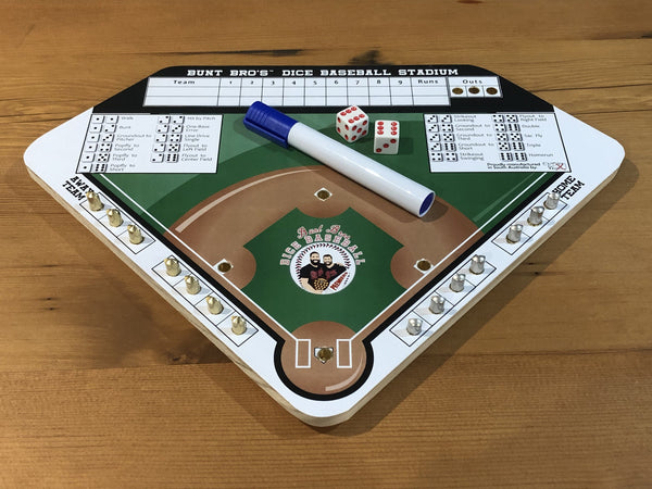 SDBC Hawks Special Edition - Bunt Bros Dice Baseball Board Game