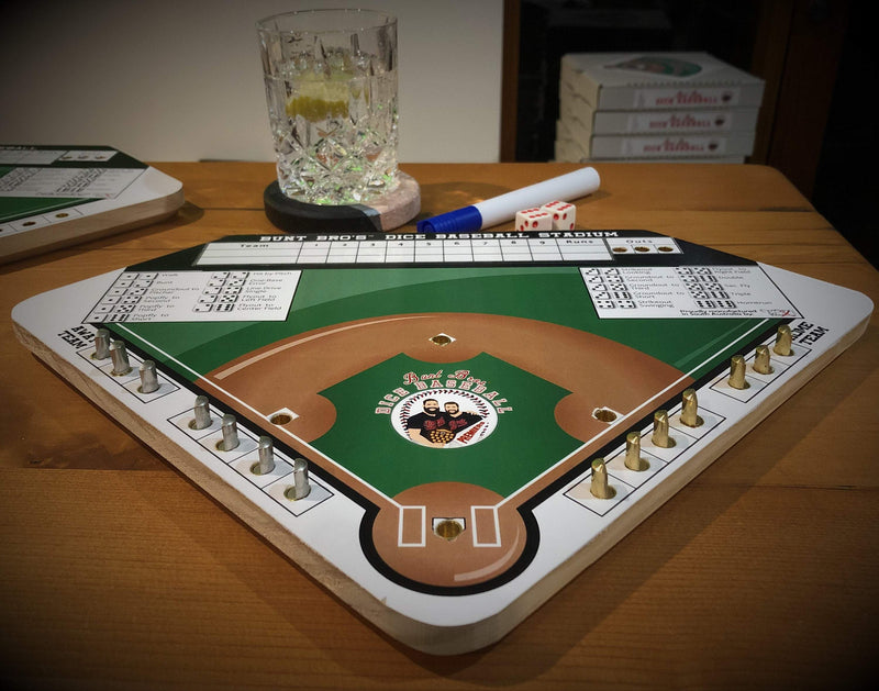 SDBC Hawks Special Edition - Bunt Bros Dice Baseball Board Game